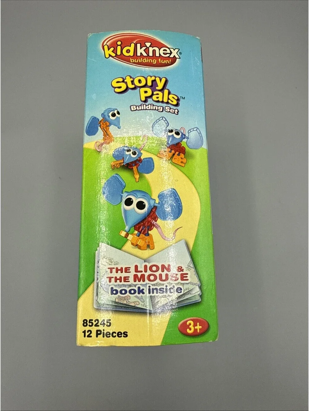 Kid K'nex Story Pals Building Set The Lion and the Mouse with Book NOS